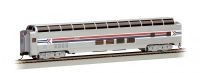 13005 Bachmann пассажирский вагон 85ft.Budd Full Dome - Amtrak Phase I (Lighted Interior)