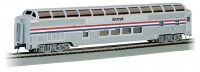 13032  Bachmann пассажирский вагон 85ft.Budd Full Dome - Amtrak Phase II (Lighted Interior)