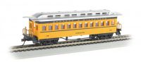 13404 Bachmann пассажирский вагон Coach Durango & Silverton #270 Pinkerton Yellow/Black/Silver