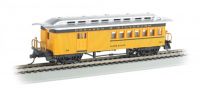 13504 Bachmann пассажирский вагон Combine Durango/Silverton #213 Home Ranch Yellow/Blck/Silver