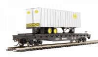 16703 Bachmann платформа с трейлером Flat Car W/Piggy Back Trailer New York Central - NYC