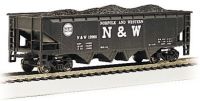 17642 Bachmann вагон-хоппер 40ft. Quad Hopper Norfolk & Western