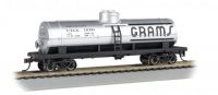 17846 Bachmann 40ft. Single Dome Tank Grams (Silver)