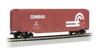 18006 Bachmann вагон крытый 4-хосный 50ft. Plug-Door Box Car Conrail 