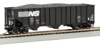 18741 Bachmann вагон-хоппер 100-Ton Three-Bay Hopper Norfolk Southern #144913 