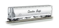 19142 Bachmann вагон-хоппер 4-хосный Grain Hopper Canadian Pacific (Silver Script) 