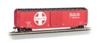 19406 Bachmann вагон крытый 4-хосный 50ft. Sliding Door Box Car Santa Fe