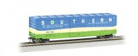 19607 Bachmann вагон товарный ACF 50ft. 6in. Outside Braced Sliding Door Box Car Southern #550555