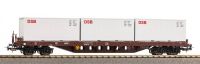 24527 Piko Платформа с контейнерами 3 x 20' DSB													