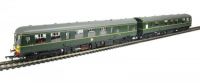 31-327 Bachmann Branchline мотриса Class 105 2 Car DMU BR Green Half Yellow Ends