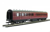 34-251D Bachmann Branchline пассажирский вагон 57ft Corridor Composite 1st & 3rd LMS Crimson