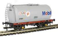 37-583A Bachmann Branchline вагон 45 Ton TTA Tank Wagon 'Mobil' Grey