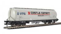 38-201A Bachmann Branchline вагон JPA Bogie Cement Hopper Wagon 'VTG - Castle Cement'