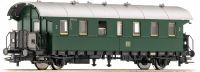 44201 Roco пассажирский вагон 2-хосный  Personenwagen 2. Klasse "Donnerbuchse" der DB, Epoche III 