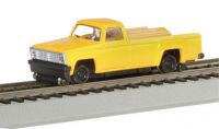 46201 Bachmann автомобиль-пикап на ж/д ходу Pick Up Truck w/High Railers