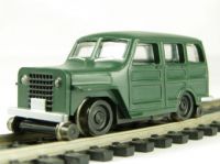 46207 Bachmann автомобиль на ж/д ходу 1950s 4 x 4 w/High Railers