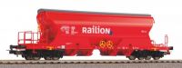 54637 Piko Закрытый саморазгружающийся вагон-хоппер Tanoos Railion logistics V													