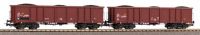 58287 Piko Набор из 2-х полувагонов груженых углем Eaos FS V													
