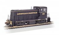 60604 Bachmann тепловоз GE 70 Ton Louisville & Nashville™ (Black& Yellow) #99 DCC