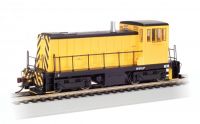 60607 Bachmann тепловоз GE 70 Ton Painted, Unlettered - Yellow & Black DCC