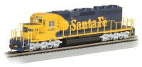 60913 Bachmann тепловоз SD40-2 SantaFe #5020 Yellow/Blue War Bonnet DCC