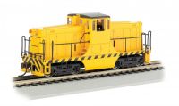 62201 Bachmann тепловоз GE 44 Ton Switcher Unlettered Yellow W/Black Stripes DCC