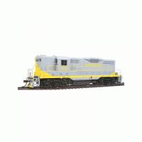 62406 Bachmann тепловоз EMD GP7 Clinchfield #908 (gray & yellow) DCC