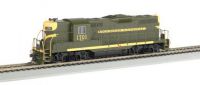 62804 Bachmann тепловоз EMD GP9 Can Nat #1701 Yell W/Olive Green Black DCC