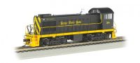 63308 Bachmann тепловоз ALCO S2 Switcher Nickel Plate #38