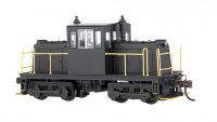 85202 Bachmann Spectrum тепловоз GE 45 Ton Switcher Painted, Unlettered (Black W/Yellow Handrails) DCC