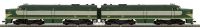 MTH 80-2086-1 тепловоз 2-хсекционный Alco PA AA Set With Proto-Sound 3.0 - Erie