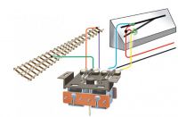 PL-15 Peco микропереключатель для стрелочных приводов PL-10 Twin Micro Switch Kit,for fitling to turnout motor PL-10 